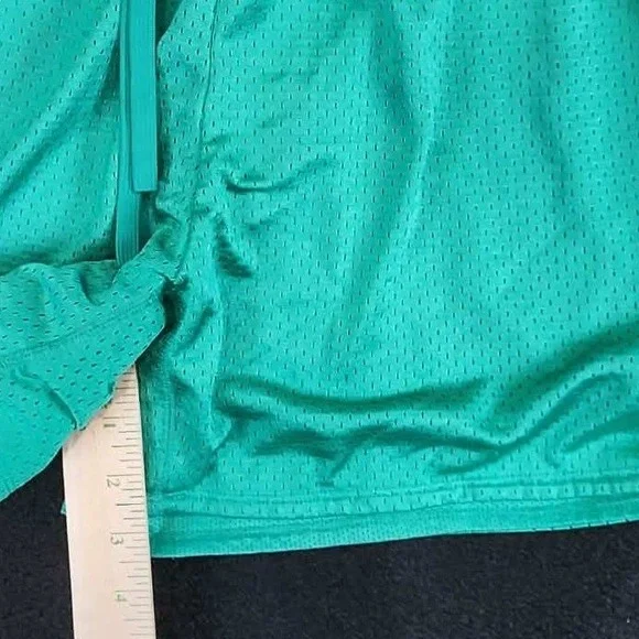 Lot 2 Pairs Nike Shorts Women Large Green Maroon Mesh Athletic Running Gym - Picture 6 of 14